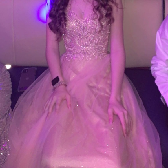 Pink princess prom dress - Picture 6 of 6